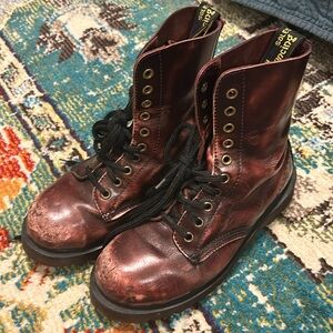 Vintage Dr Martens 1490 Steel Toed Boots